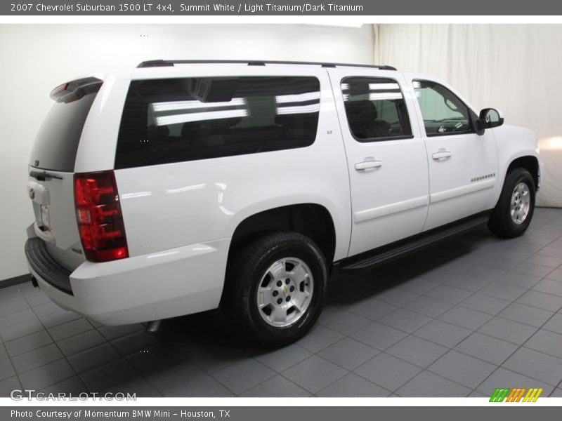 Summit White / Light Titanium/Dark Titanium 2007 Chevrolet Suburban 1500 LT 4x4