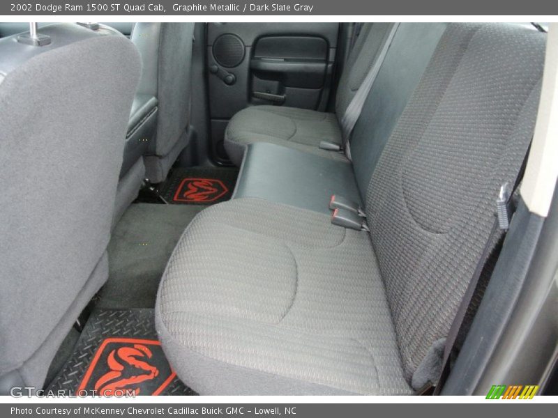 Graphite Metallic / Dark Slate Gray 2002 Dodge Ram 1500 ST Quad Cab