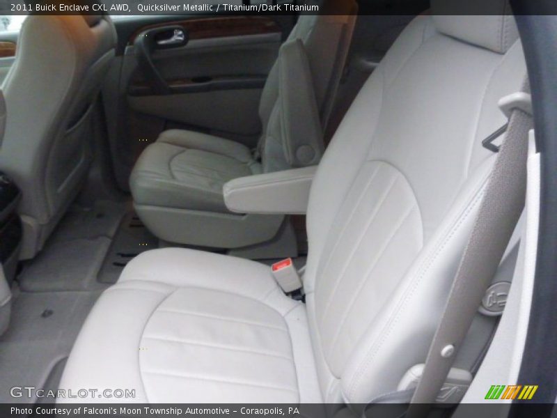 Quicksilver Metallic / Titanium/Dark Titanium 2011 Buick Enclave CXL AWD