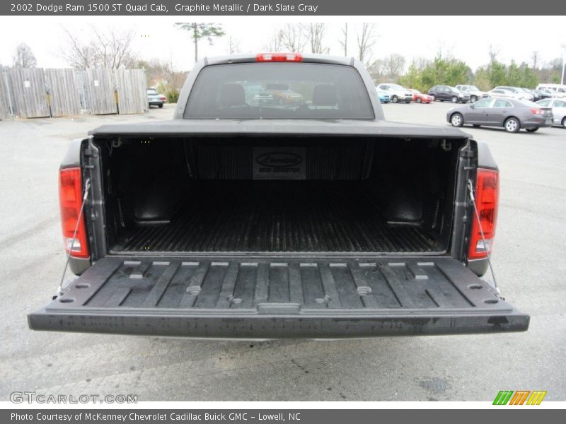 Graphite Metallic / Dark Slate Gray 2002 Dodge Ram 1500 ST Quad Cab