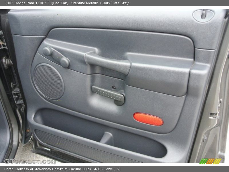 Graphite Metallic / Dark Slate Gray 2002 Dodge Ram 1500 ST Quad Cab