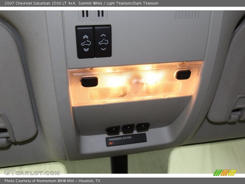 Summit White / Light Titanium/Dark Titanium 2007 Chevrolet Suburban 1500 LT 4x4