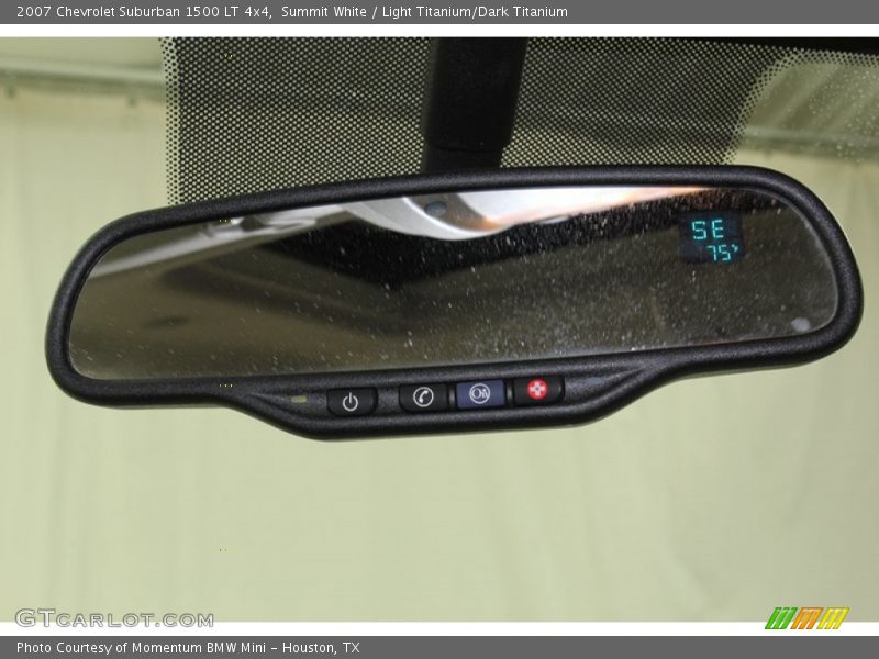 Summit White / Light Titanium/Dark Titanium 2007 Chevrolet Suburban 1500 LT 4x4