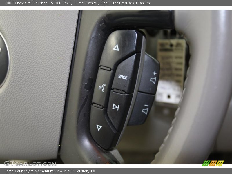 Summit White / Light Titanium/Dark Titanium 2007 Chevrolet Suburban 1500 LT 4x4