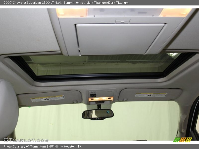 Summit White / Light Titanium/Dark Titanium 2007 Chevrolet Suburban 1500 LT 4x4