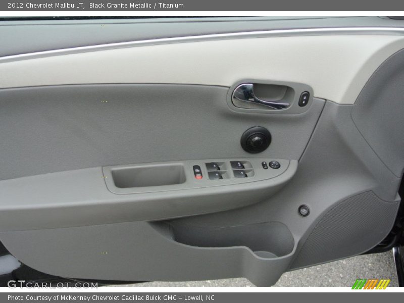 Black Granite Metallic / Titanium 2012 Chevrolet Malibu LT