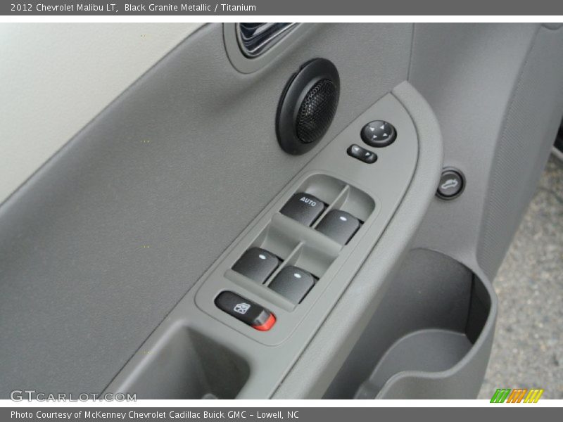 Black Granite Metallic / Titanium 2012 Chevrolet Malibu LT