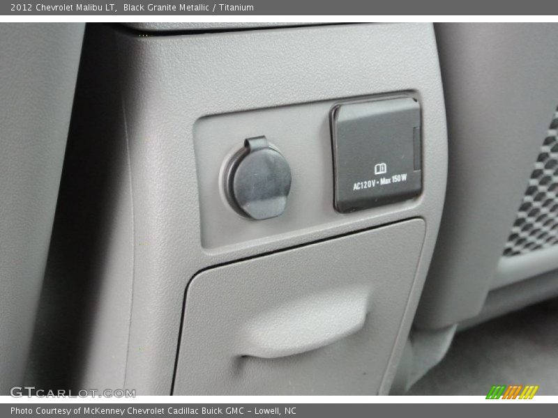 Black Granite Metallic / Titanium 2012 Chevrolet Malibu LT
