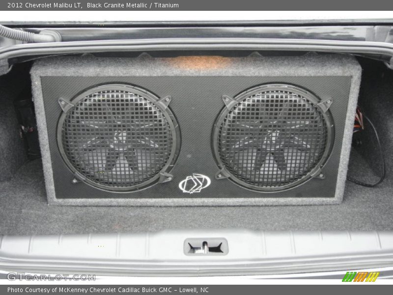Black Granite Metallic / Titanium 2012 Chevrolet Malibu LT