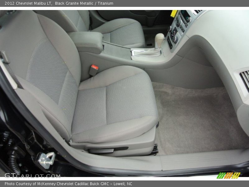 Black Granite Metallic / Titanium 2012 Chevrolet Malibu LT