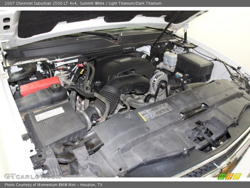 Summit White / Light Titanium/Dark Titanium 2007 Chevrolet Suburban 1500 LT 4x4