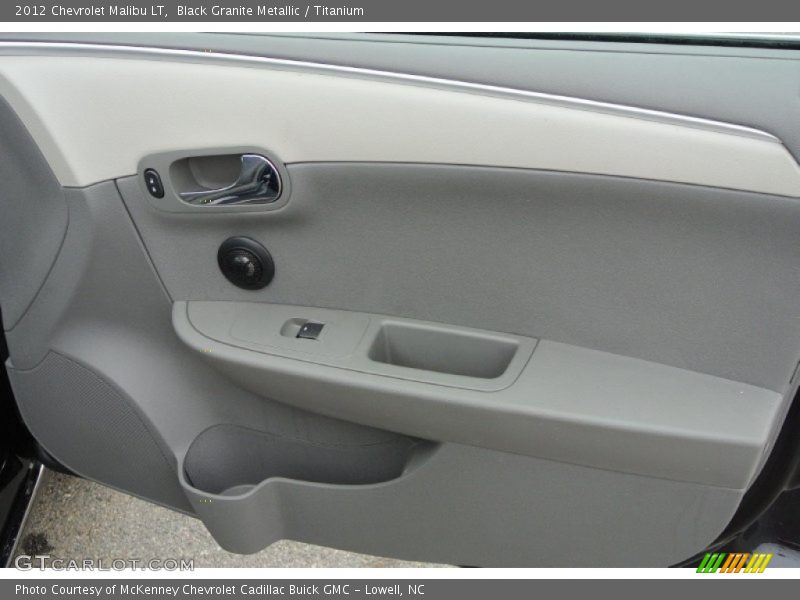Black Granite Metallic / Titanium 2012 Chevrolet Malibu LT
