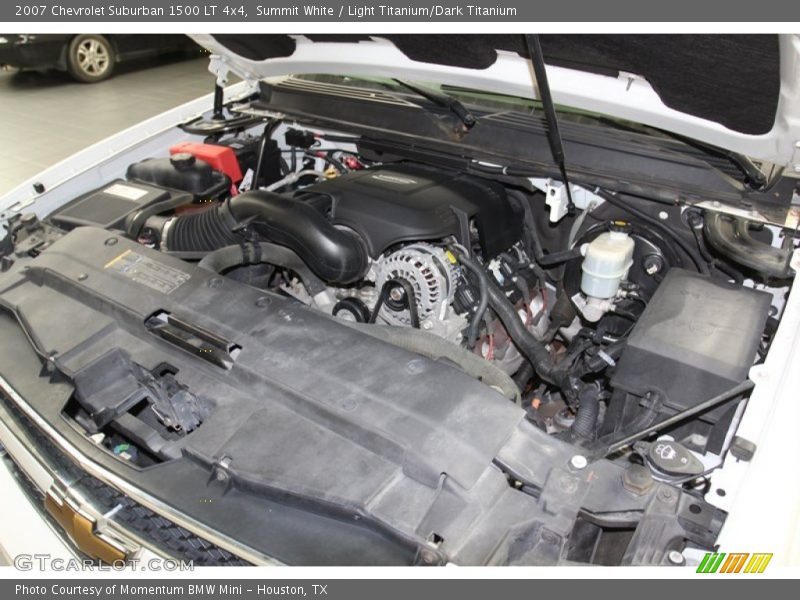 Summit White / Light Titanium/Dark Titanium 2007 Chevrolet Suburban 1500 LT 4x4