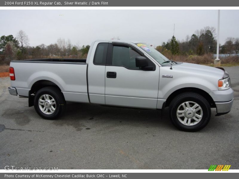Silver Metallic / Dark Flint 2004 Ford F150 XL Regular Cab