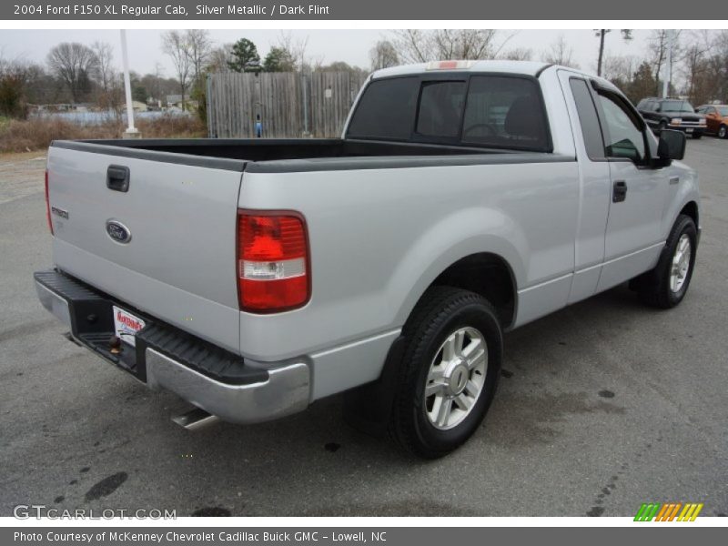 Silver Metallic / Dark Flint 2004 Ford F150 XL Regular Cab