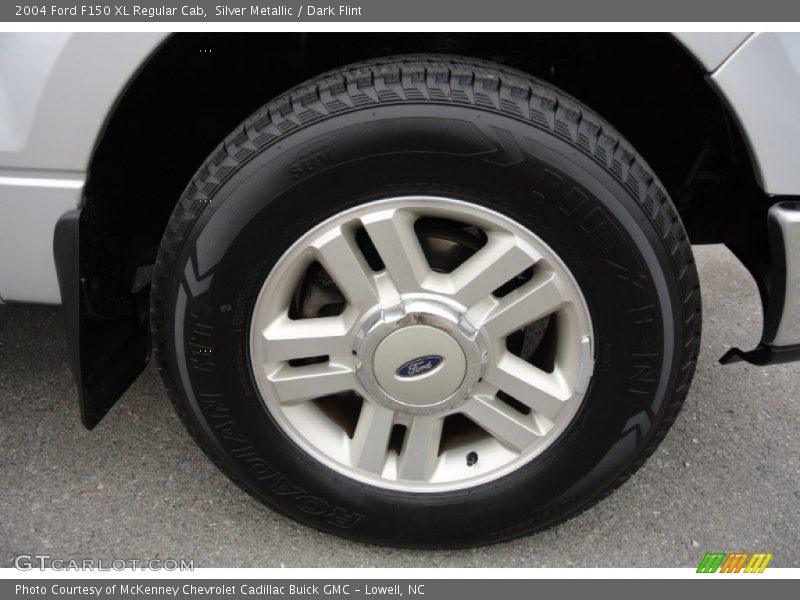 Silver Metallic / Dark Flint 2004 Ford F150 XL Regular Cab
