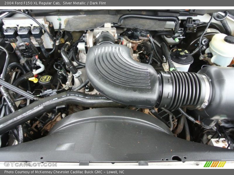 Silver Metallic / Dark Flint 2004 Ford F150 XL Regular Cab