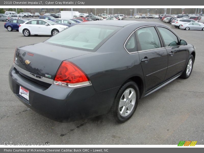 Cyber Gray Metallic / Gray 2010 Chevrolet Impala LT