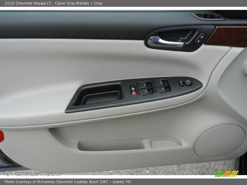 Cyber Gray Metallic / Gray 2010 Chevrolet Impala LT