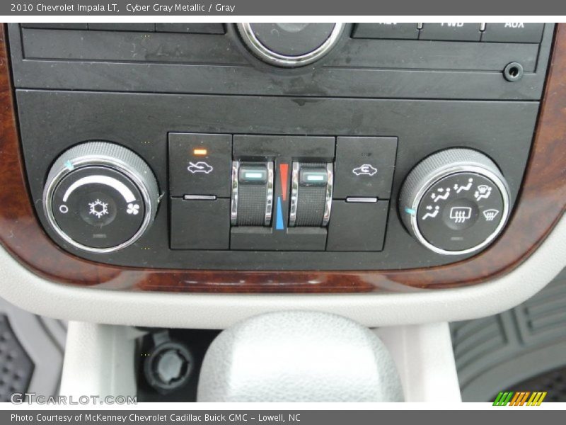 Cyber Gray Metallic / Gray 2010 Chevrolet Impala LT