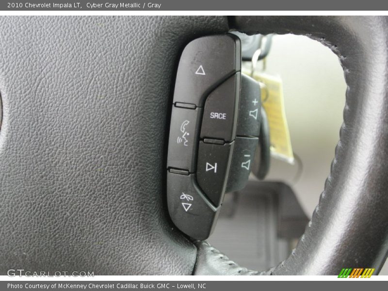 Cyber Gray Metallic / Gray 2010 Chevrolet Impala LT