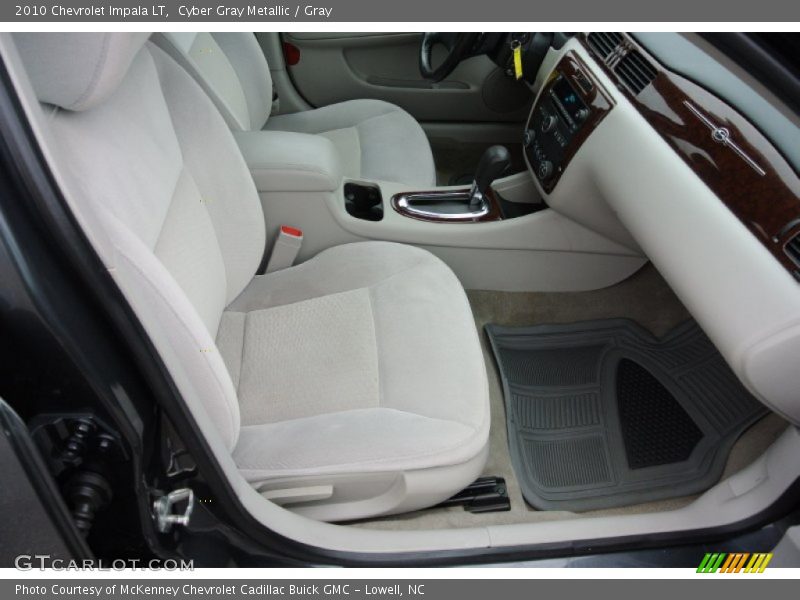 Cyber Gray Metallic / Gray 2010 Chevrolet Impala LT