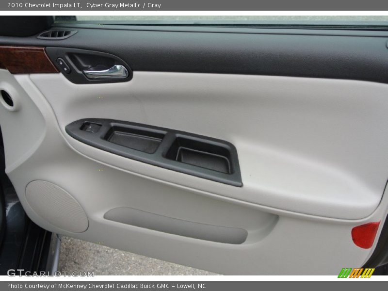 Cyber Gray Metallic / Gray 2010 Chevrolet Impala LT