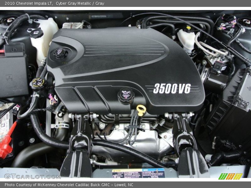 Cyber Gray Metallic / Gray 2010 Chevrolet Impala LT
