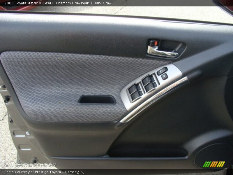 Phantom Gray Pearl / Dark Gray 2005 Toyota Matrix XR AWD