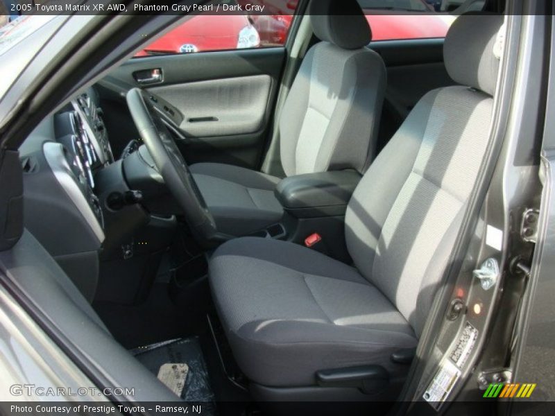 Phantom Gray Pearl / Dark Gray 2005 Toyota Matrix XR AWD