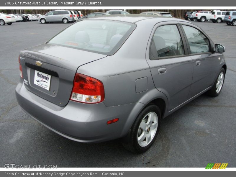 Medium Gray / Charcoal 2006 Chevrolet Aveo LT Sedan