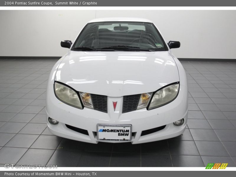 Summit White / Graphite 2004 Pontiac Sunfire Coupe