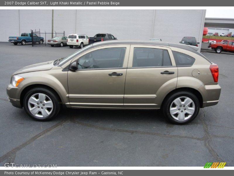  2007 Caliber SXT Light Khaki Metallic