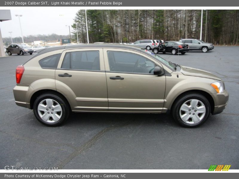  2007 Caliber SXT Light Khaki Metallic