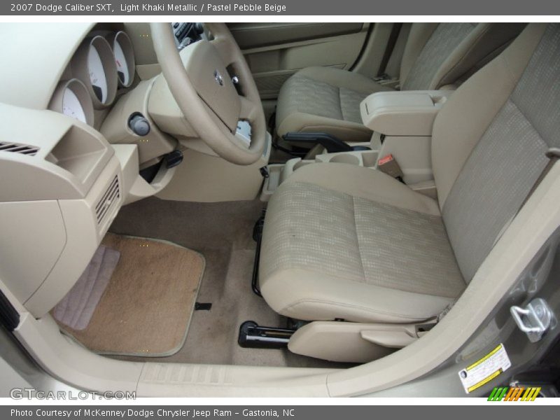  2007 Caliber SXT Pastel Pebble Beige Interior