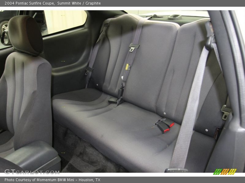 Rear Seat of 2004 Sunfire Coupe