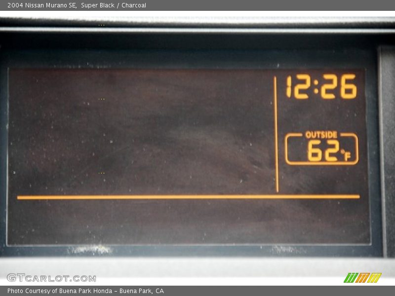 Super Black / Charcoal 2004 Nissan Murano SE