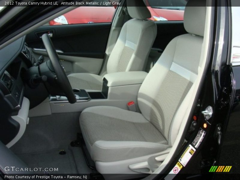  2012 Camry Hybrid LE Light Gray Interior