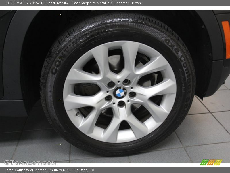 Black Sapphire Metallic / Cinnamon Brown 2012 BMW X5 xDrive35i Sport Activity