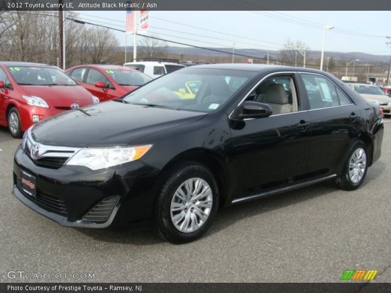 Attitude Black Metallic / Ash 2012 Toyota Camry LE
