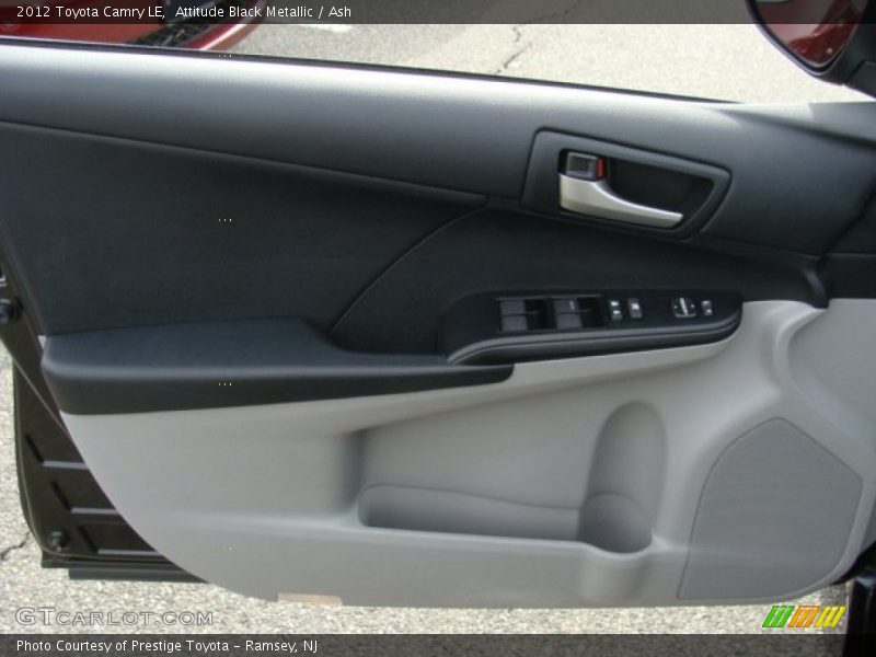Attitude Black Metallic / Ash 2012 Toyota Camry LE