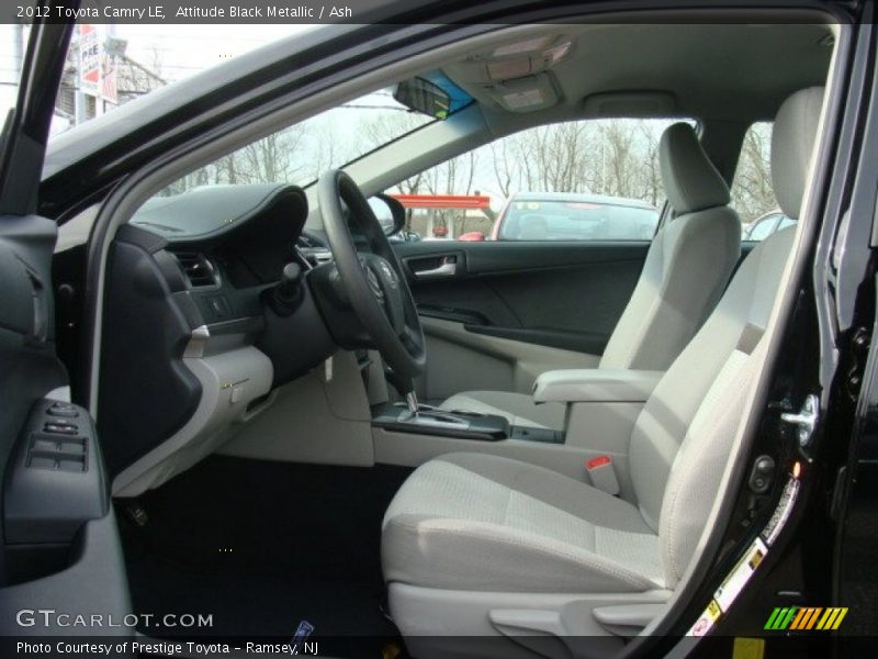 Attitude Black Metallic / Ash 2012 Toyota Camry LE