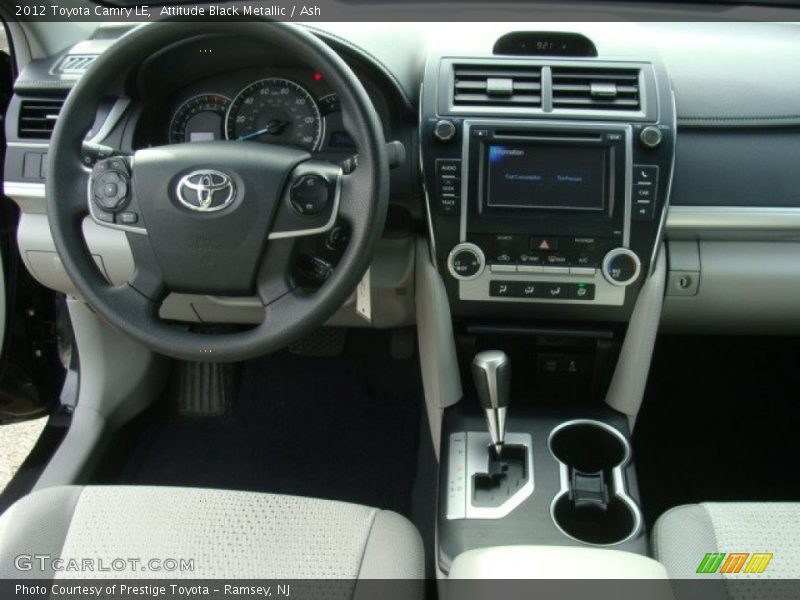 Attitude Black Metallic / Ash 2012 Toyota Camry LE