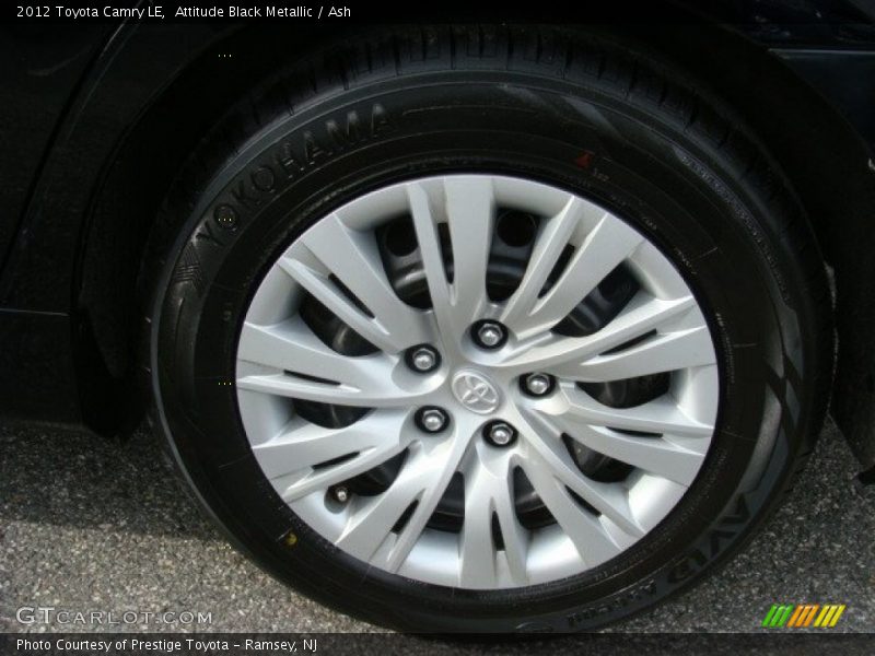 Attitude Black Metallic / Ash 2012 Toyota Camry LE
