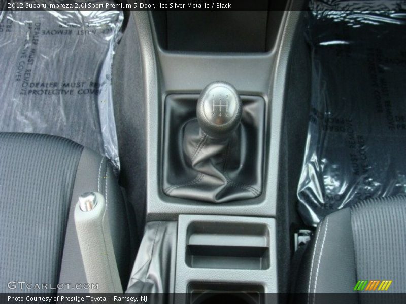 Ice Silver Metallic / Black 2012 Subaru Impreza 2.0i Sport Premium 5 Door