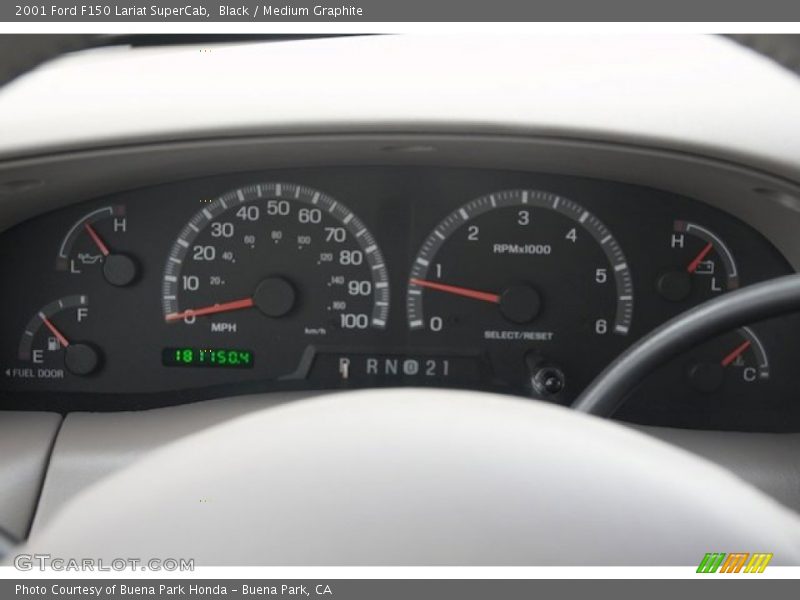  2001 F150 Lariat SuperCab Lariat SuperCab Gauges