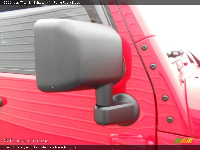 Flame Red / Black 2011 Jeep Wrangler Sahara 4x4