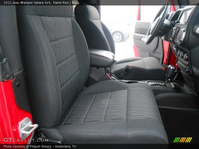Flame Red / Black 2011 Jeep Wrangler Sahara 4x4