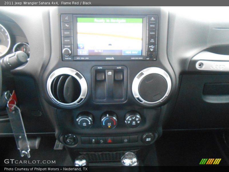 Flame Red / Black 2011 Jeep Wrangler Sahara 4x4
