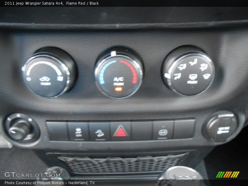 Flame Red / Black 2011 Jeep Wrangler Sahara 4x4